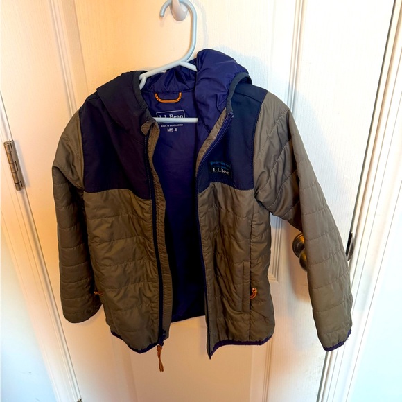 LLBean girls Puffer 2 in 1 coat - Picture 2 of 2